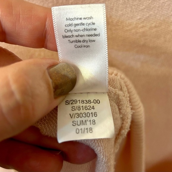 Athleta Shala Light Pink Cold Shoulder Dress - Picture 9 of 10